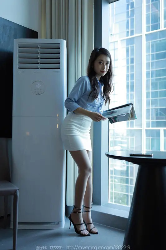 2023.08.14 丝享家 1506 小婕《蓝领佳人》 - IESS
